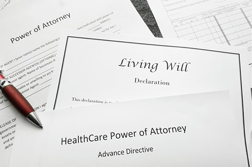 Various estate planning documents